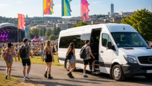 Mini Bus Hire Sheffield For Summer Festival