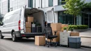 Small Van Hire for Moving Office Supplies