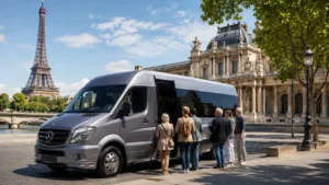 Minibus to Paris from London for Museum Tours